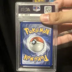 Pokemon TCG Gyarados Base Set Shadowless Holo Rare 6/102 PSA 5 English - Image 2