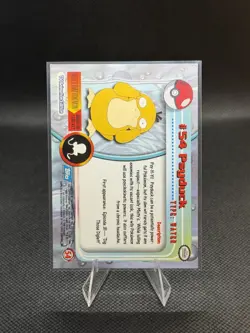 1999 Topps Pokemon Psyduck #54 RAINBOW FOIL TV Animated Series MP Condition - Image 2