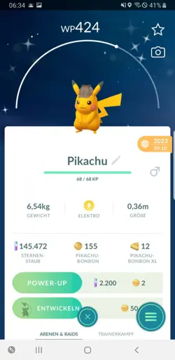 Pokemon Go Shiny Pikachu Detektiv - Pokemon Go Shiny Pikachu Detective - Image 1