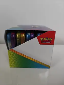 Pokemon TCG Mega Evolution Ascended Heroes Mini Tins x 10 + Display Box New - Image 4