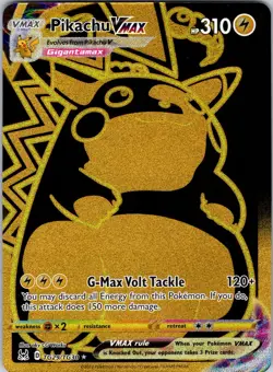 Pikachu VMAX TG29/TG30 SWSH11: Lost Origin Trainer Gallery Pokemon NM Holo - Image 1