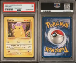 PSA 1 Pokemon PIKACHU PokeTour 1999 Stamped 58/102 Australia Promo Exclusive - Image 3