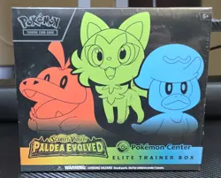 Pokemon Center EXCLUSIVE Paldea Evolved Elite Trainer Box ETB SEALED - Image 1