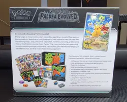 Pokemon Center EXCLUSIVE Paldea Evolved Elite Trainer Box ETB SEALED - Image 3