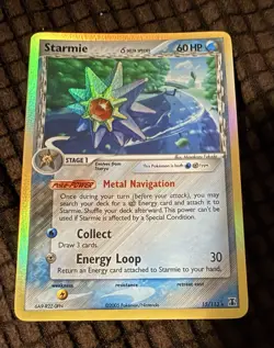 Pokemon TCG Starmie Reverse Holo Rare EX Delta Species 15/113 60 HP English - Image 1