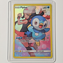 Pokemon TCG Piplup (Secret) 239/236 Cosmic Eclipse Secret Rare NEAR MINT - Image 1
