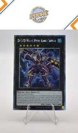 Yugioh Quarter Century Stampede D/D/D Wave High King Caesar #RA04-EN290 - Image 1