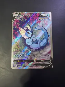 Vaporeon V SWSH181 SWSH: Sword & Shield Promo Cards Holo NM - Image 1