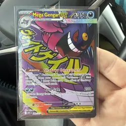 Mega Gengar EX 269/217 Full Art Holo Pokemon TCG Card 350 HP 230 Attack Ghost - Image 1