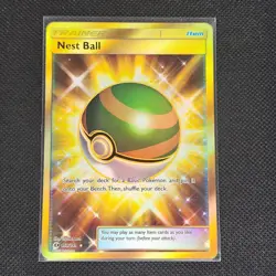Nest Ball - 158/149 - Secret Rare - Sun & Moon Base - Pokemon Card - NM/M - Image 1