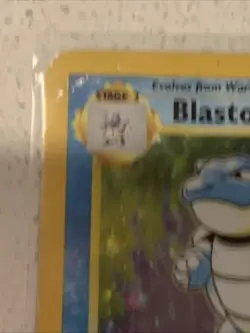 Pokemon TCG Blastoise Base Set Holo Unlimited Rare Card 2/102 MP HP - Image 5