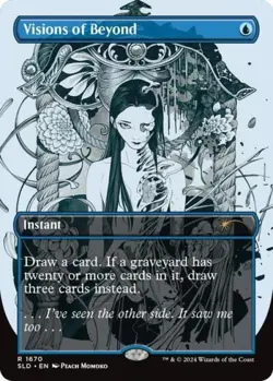 MTG English Visions of Beyond NM Normal Secret Lair - Image 1