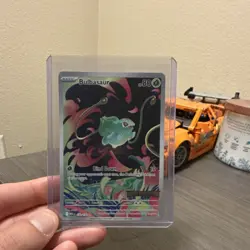 Pokemon Bulbasaur Illustration Rare Holo Stamped Mega Evolution 133/132 Card - Image 1