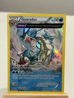 Pokemon Gyarados 21/98 XY Ancient Origins Holo Rare Θ Double HP130 English Card - Image 1