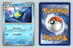 Sharpedo #47/197 SV Obsidian Flames Uncommon Pokemon 2023 TCG Card - Image 1