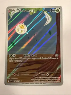Pokemon Tarountula Illustration Rare SV01: Scarlet & Violet Base Set 199/198 NM - Image 1