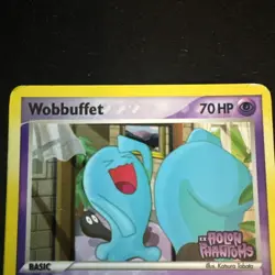 Pokemon TCG Wobbuffet 56/110 Reverse Holo Stamped EX Holon Phantoms NM - Image 2