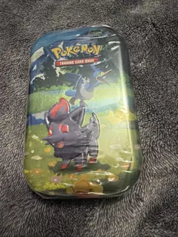(1) Pokemon Mega Evolution Ascended Heroes Mini Tin - Zorua & Cramorant Sealed - Image 1