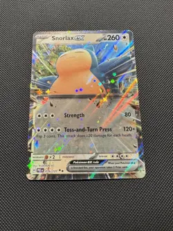 Pokemon TCG Snorlax ex 076/131 Sv: Prismatic Evolutions Double Rare Near Mint - Image 2