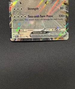 Pokemon TCG Snorlax ex 076/131 Sv: Prismatic Evolutions Double Rare Near Mint - Image 4