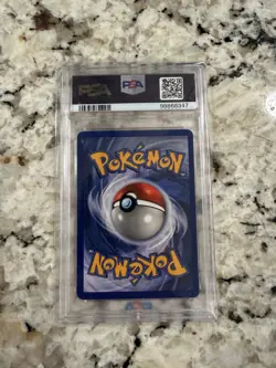 1999 POKEMON JUNGLE #3 FLAREON-HOLO PSA 8 - Image 2