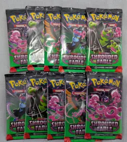 10x Pokemon SHROUDED FABLE Booster Packs Factory Sealed New ✅ - Image 1