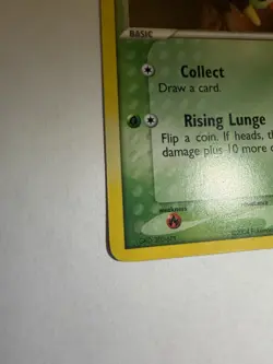 Pokemon TCG Spinarak EX Team Rocket Returns Reverse Holo 78/109 2004 - Image 3