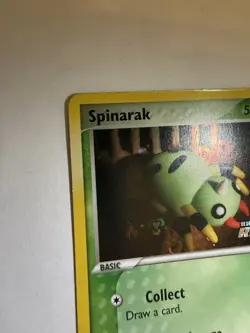 Pokemon TCG Spinarak EX Team Rocket Returns Reverse Holo 78/109 2004 - Image 4