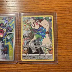 3 Full Art Pokemon Lot: Starly, Loudred, And Smeargle NEAR MINT CONDITION - Image 4