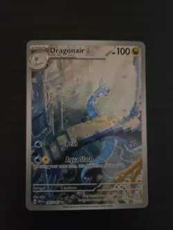Pokemon TCG Dragonair 181/165 SV 151 Illustration Rare NM - Image 1