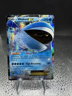 Pokemon TCG Pokemon Wailord ex Ultra Rare Holo 38/160 - Image 1