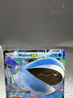Pokemon TCG Pokemon Wailord ex Ultra Rare Holo 38/160 - Image 3