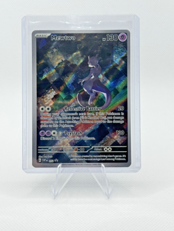Pokemon Mewtwo SVP052 Black Star Promo Full Art Holo Scarlet & Violet NM - Image 1