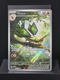 Pokemon Vibrava 206/191 Surging Sparks Holo Illustration Rare Full Art NM - Image 2