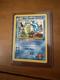 Pokemon Misty's Gyarados Gym Challenge Holo Rare 13/132 100 HP Stage 1 Unlimited - Image 3