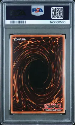 2005 Yu-Gi-Oh! Red-Eyes Darkness Dragon SD1 Unlimited Ultra Rare PSA 10 - Image 2