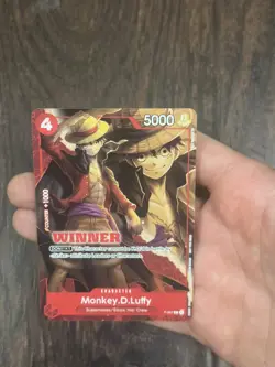 Monkey D. Luffy - P-007 (Winner Pack Vol. 1) P-007 One Piece Promotion Cards LP - Image 1