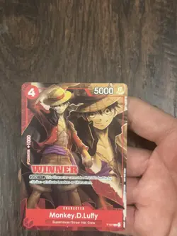 Monkey D. Luffy - P-007 (Winner Pack Vol. 1) P-007 One Piece Promotion Cards LP - Image 5