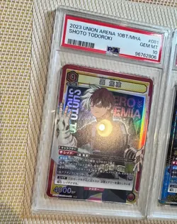 2023 UNION ARENA JAPANESE MY HERO ACADEMIA 081 SHOTO TODOROKI 2 STAR SR low POP - Image 3