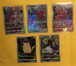 Pokemon Lot Of 5 Japanese Trainer Gallery Cards - All NM - Image 1