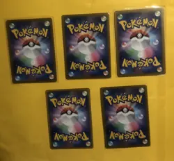Pokemon Lot Of 5 Japanese Trainer Gallery Cards - All NM - Image 2