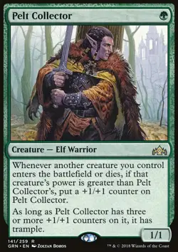 MTG Magic the Gathering Pelt Collector (141/291) Guilds of Ravnica NM - Image 1