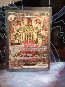 Hydrapple EX Stellar Crown Full Art Pokemon TCG Card 167/142 NM Condition - Image 1