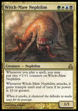 MTG Magic the Gathering Witch-Maw Nephilim (138/165) Guildpact LP - Image 1