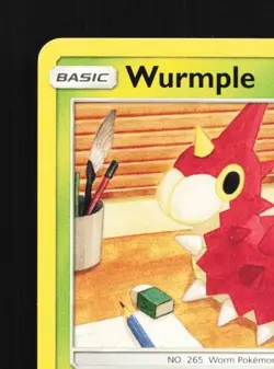 Wurmple 24/214 LP Lost Thunder English Pokemon Card TCG - Image 4