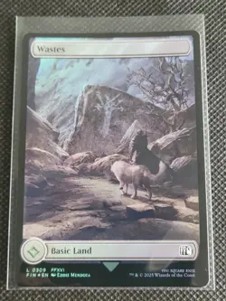 Wastes - #309 - Land - Foil - MTG: Final Fantasy - FIN - Image 1