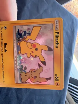 Pikachu Holo Black Star Promo Card SM162 Mint/Near Mint Condition - Image 3