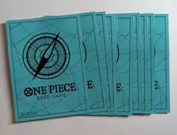 10 x Don Sleeves Japanese 1st Anniversary One Piece TCG Card Game - Image 1