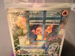 Charmander 044 Black Star Promo Card Sealed, Near Mint Condition - Image 5