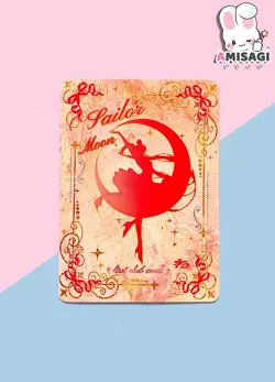 Sailor Moon Trading Card Game - Sailor Saturn Karte Anime Manga TCG Fan Made CR - Image 3